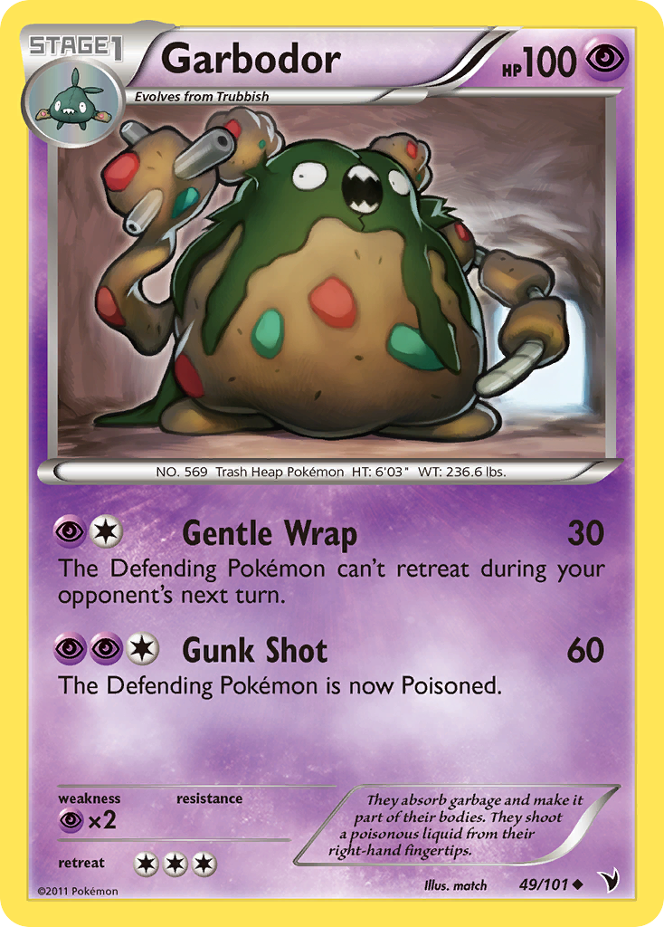 Garbodor (49/101) [Noir & Blanc : Victoires Royales]