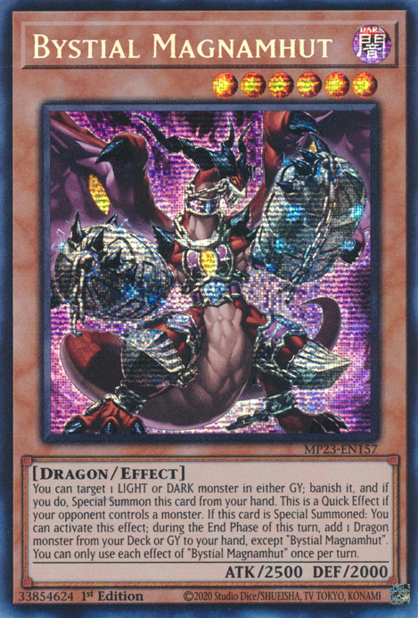 Bystial Magnamhut [MP23-FR157] Prismatic Secret Rare