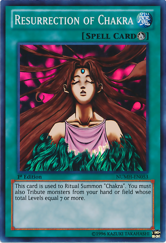 Resurrección de Chakra [NUMH-EN053] Súper Rara