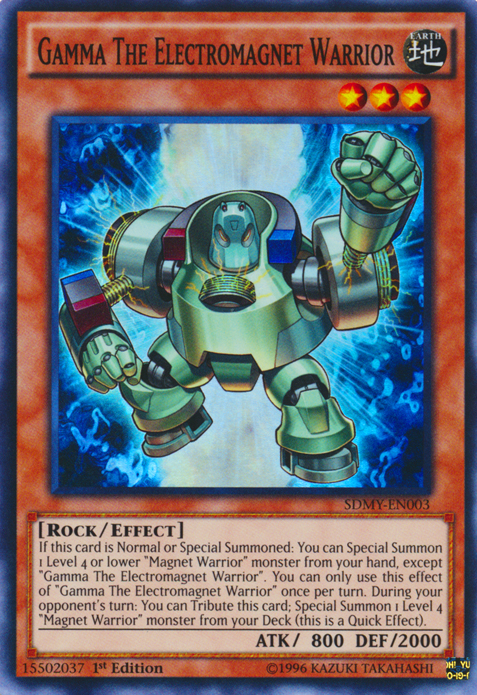 Gamma, le Guerrier Électromagnétique [SDMY-FR003] Super Rare