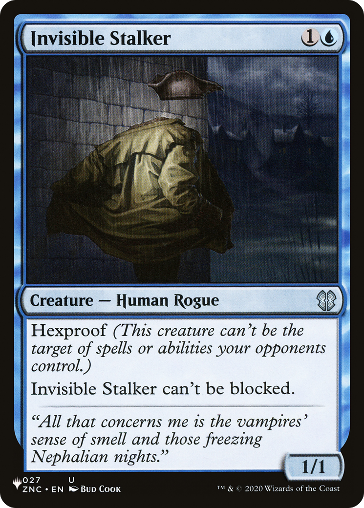 Merodeador invisible (ZNC) [The List]