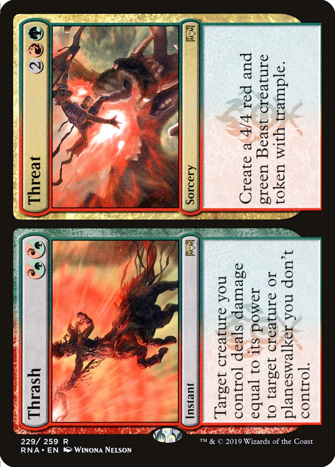 Massacre // Menace [Allégeance de Ravnica]