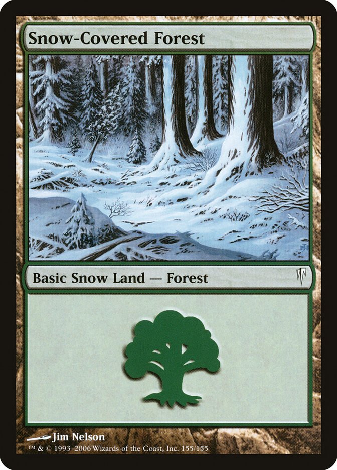 Forêt enneigée [Ère Glaciale]