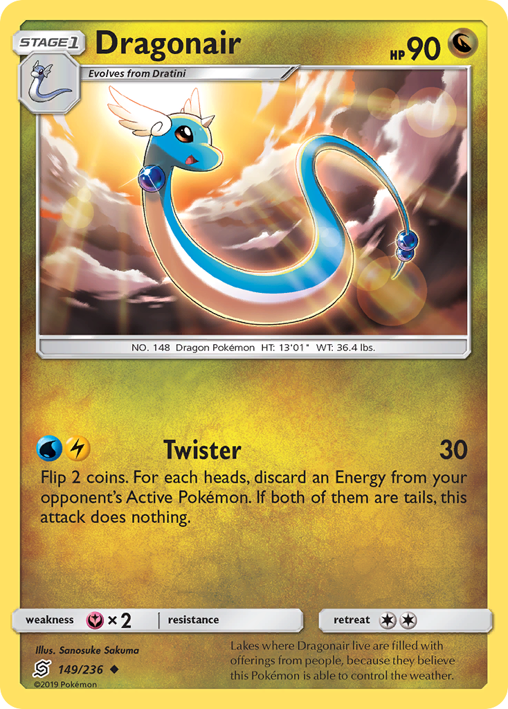 Dragonair (149/236) [Soleil et Lune : Destinées Occultes]