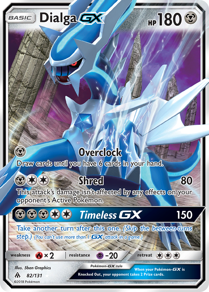 Dialga GX (82/131) [Soleil et Lune : Lumière Interdite]