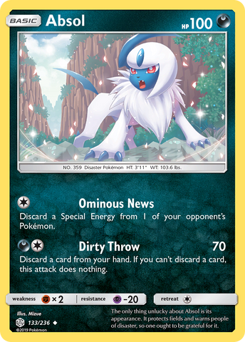 Absol (133/236) [Soleil et Lune : Éclipse Cosmique]