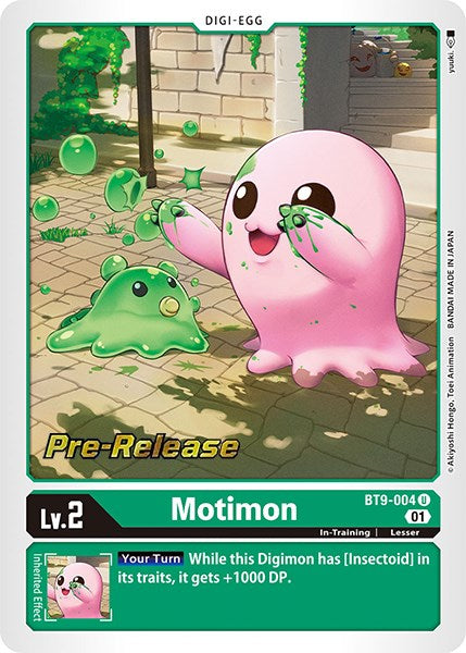 Motimon [BT9-004] [Promociones del prelanzamiento de X Record]