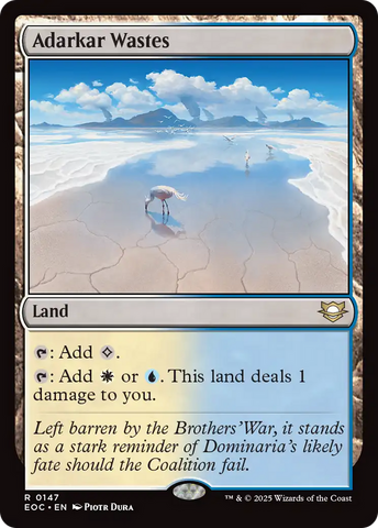 Landes d'Adarkar [Commander : Les confins des éternités]