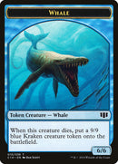 Baleine // Zombie (011/036) Jeton recto-verso [Jetons Commander 2014]