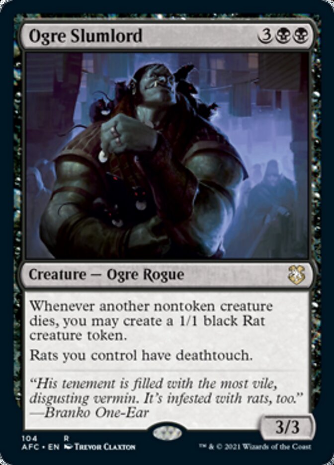 Seigneur de la pègre ogre [Dungeons & Dragons: Adventures in the Forgotten Realms Commander]