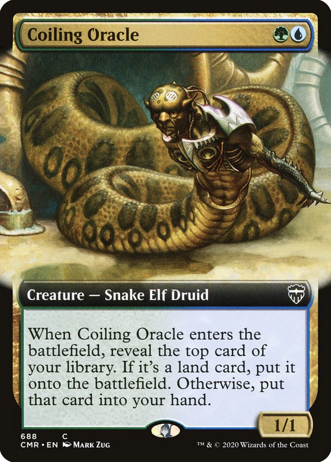Oracle sinueux (Illustration étendue) [Commander Légendes]