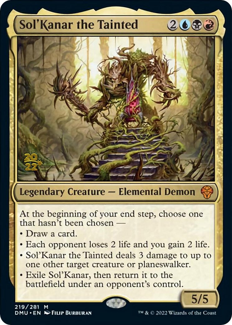 Sol'Kanar el Corrupto [Sobres de Prerelease Dominaria Unida]