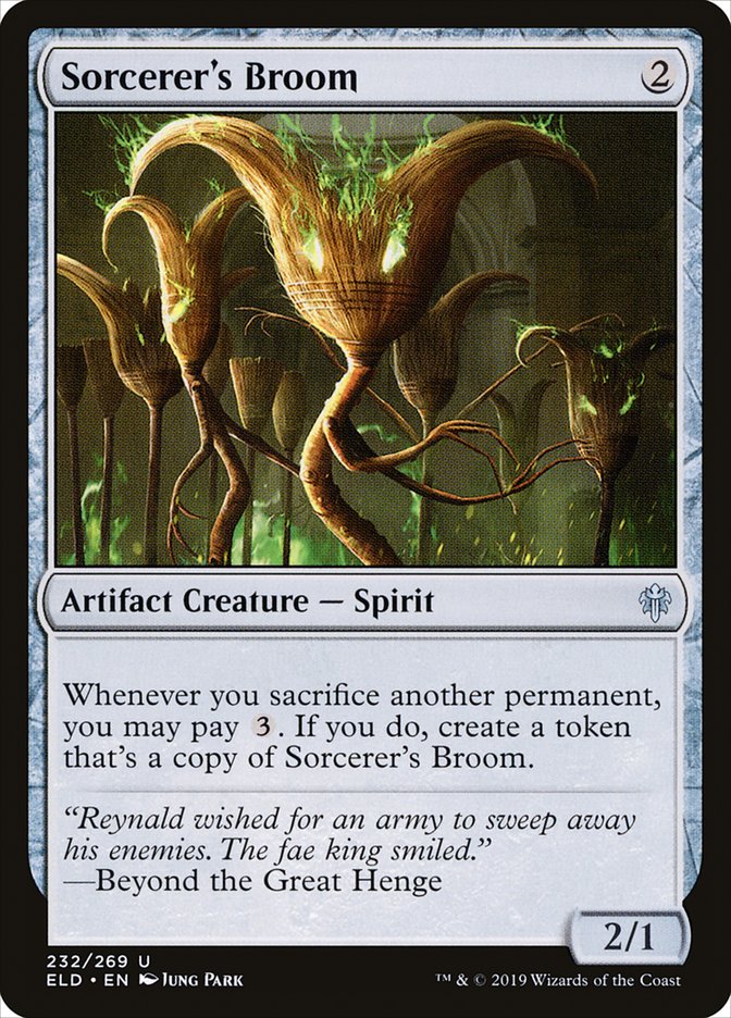 Balai de sorcier [Le trône d'Eldraine]