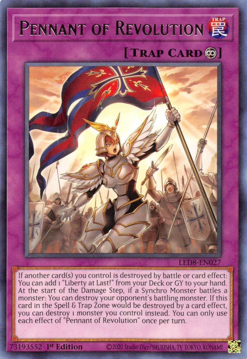 Drapeau de la Révolution [LED8-FR027] Rare