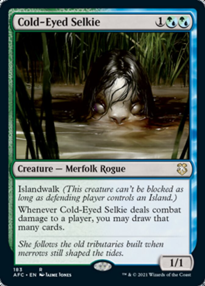 Selkie aux yeux froids [Dungeons & Dragons : Commander Légendes de l'Oubli]