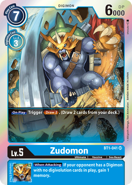 Zudomon [BT1-041] [Caja de lanzamiento Ver.1.0]
