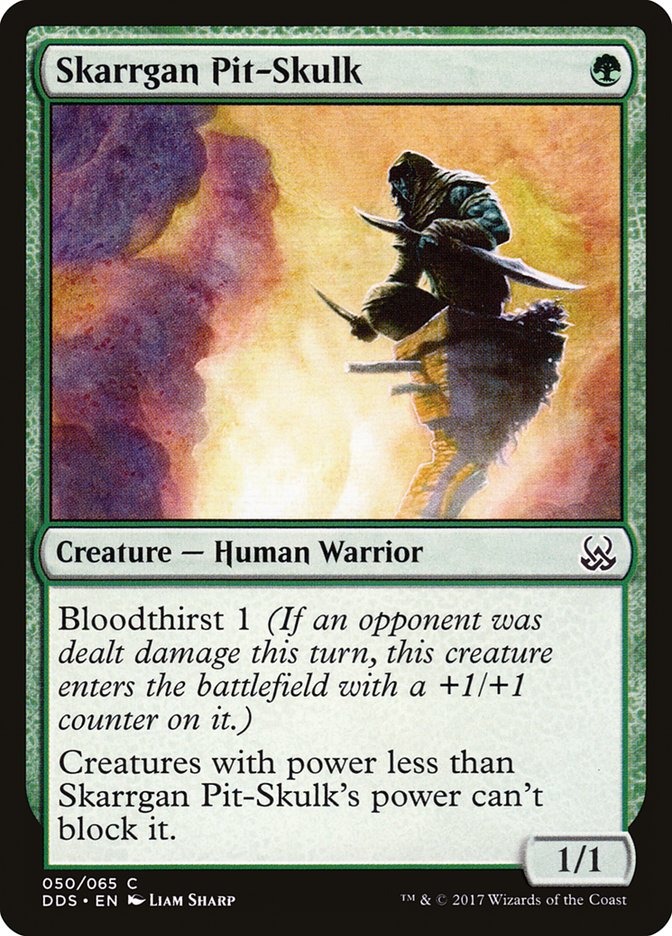 Skulk de Foso Skarrg [Duel Decks: Mind vs. Might]