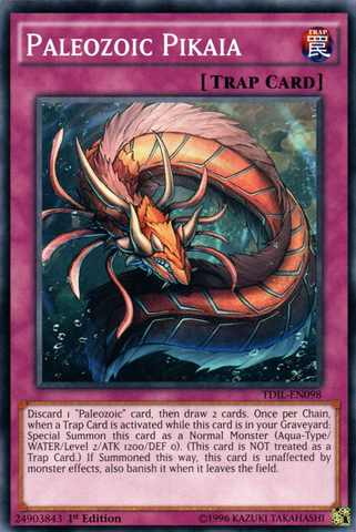 Pikaia Paleozoico [TDIL-EN098] Común