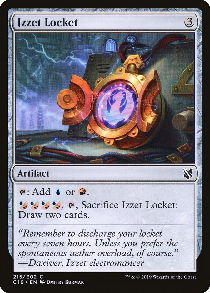 Médaillon d'Izzet [Commander 2019]