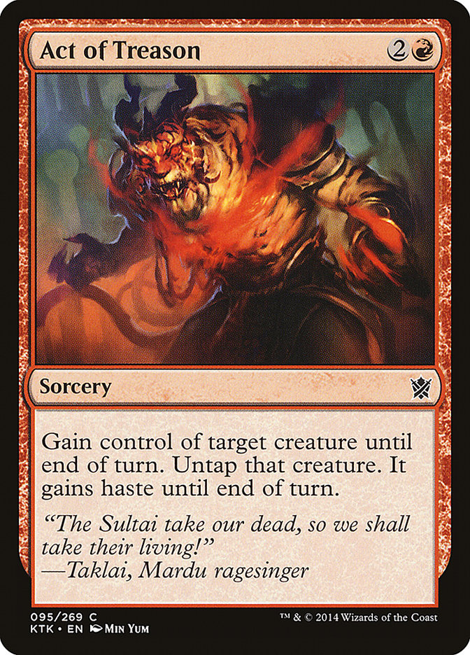 Acto de Traición [Kans de Tarkir]