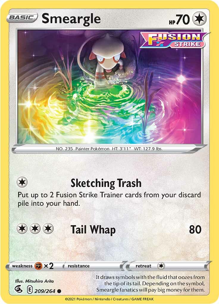 Smeargle (209/264) [Espada y Escudo: Golpe Fusión]