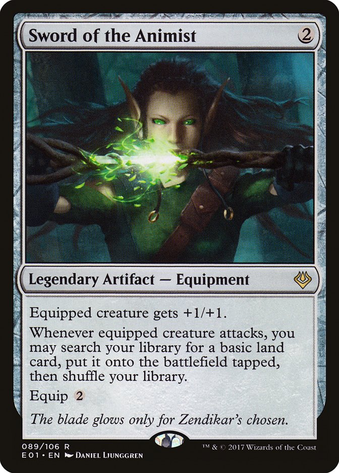 Épée de l'animiste [Archiennemi : Nicol Bolas]