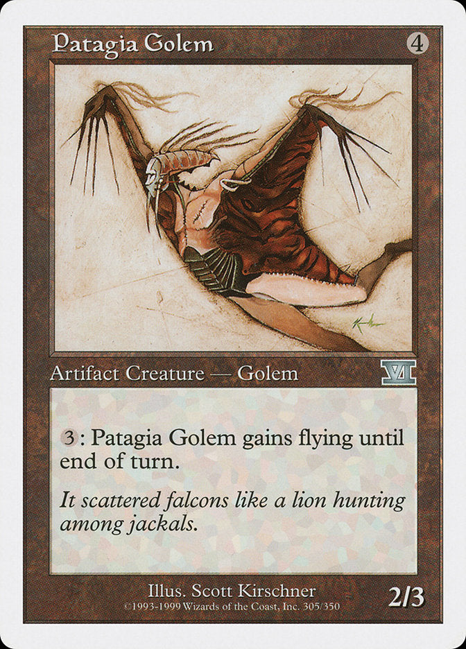 Golem de Patagia [Classic Sixth Edition]