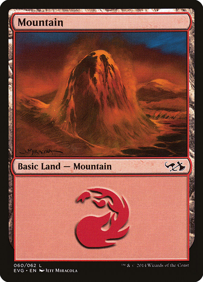 Montagne (60) (Elfes contre Gobelins) [Duel Decks Anthology]