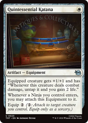 Katana de las Tortugas Ninja
