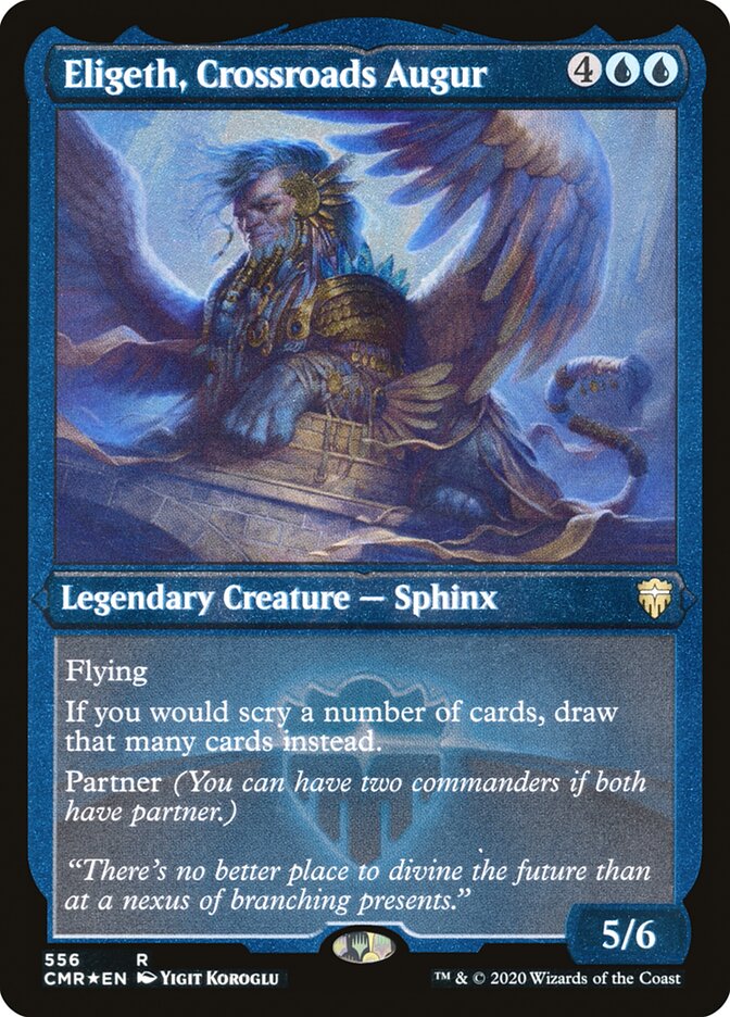 Eligeth, Augure du Carrefour (Gravé) [Commander Legends]