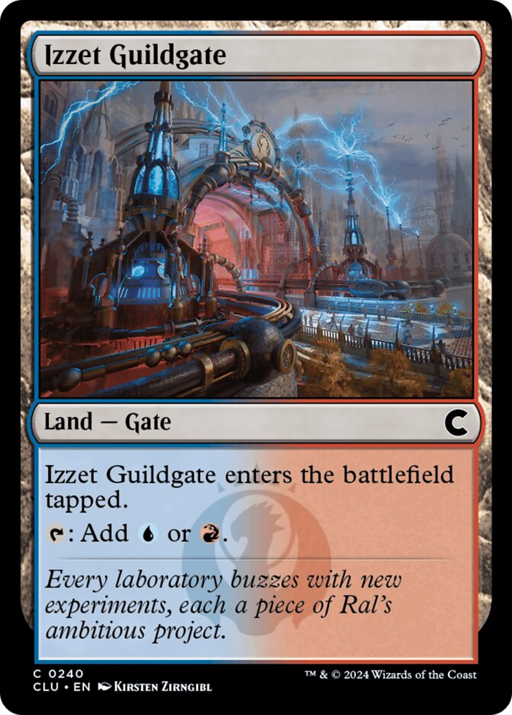Porte de guilde d'Izzet [Ravnica: Clue Edition]