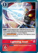 Justa Relámpago [ST7-11] (Gen Con 2022) [Mazo de Inicio: Promos de Gallantmon]
