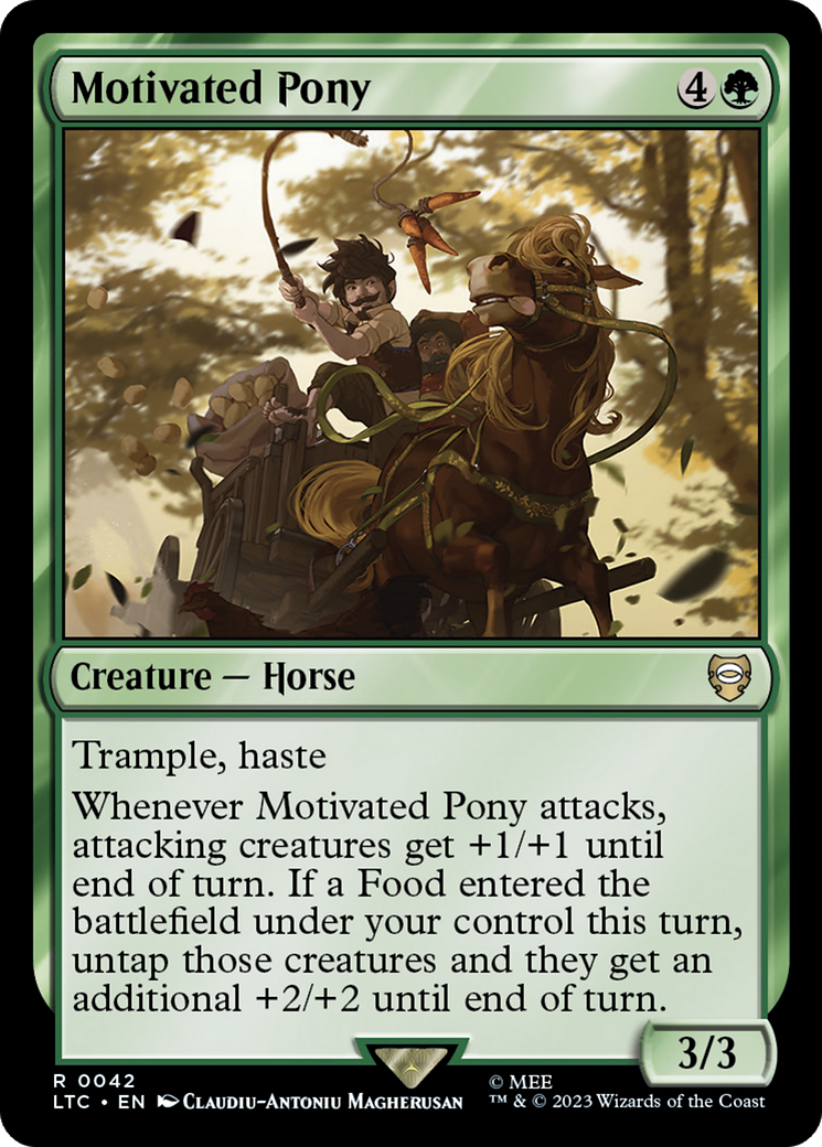 Poney motivé [Le Seigneur des Anneaux : Contes de la Terre du Milieu Commander]