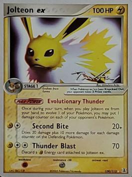 Jolteon ex (109/113) (Ascenso Legendario - Tom Roos) [Campeonatos Mundiales 2007]