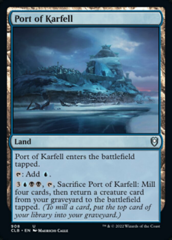 Port de Karfell [Commander Legends : Battle for Baldur's Gate]
