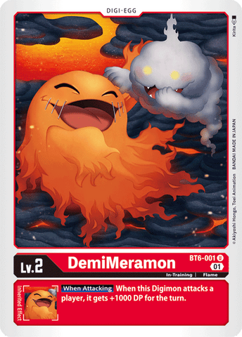 DemiMeramon [BT6-001] [Doble Diamante]