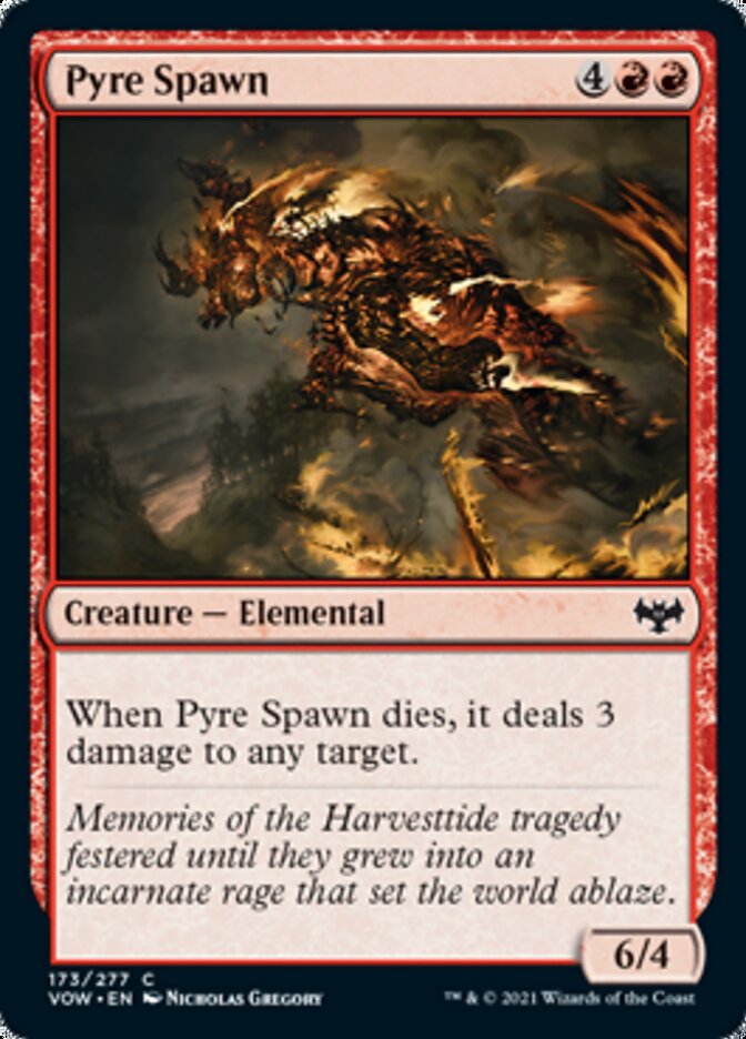 Progéniture de bûcher [Innistrad: Noce Écarlate]