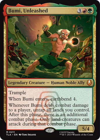 Bumi desatado [Avatar: La Leyenda de Aang]