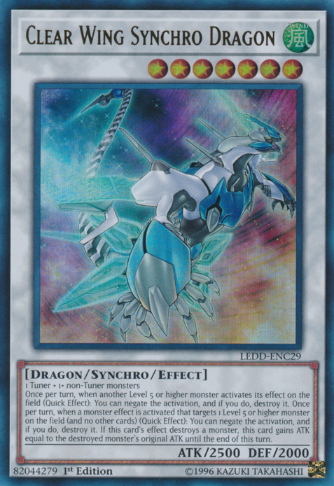 Dragon Synchro Aile Claire [LEDD-ENC29] Ultra Rare