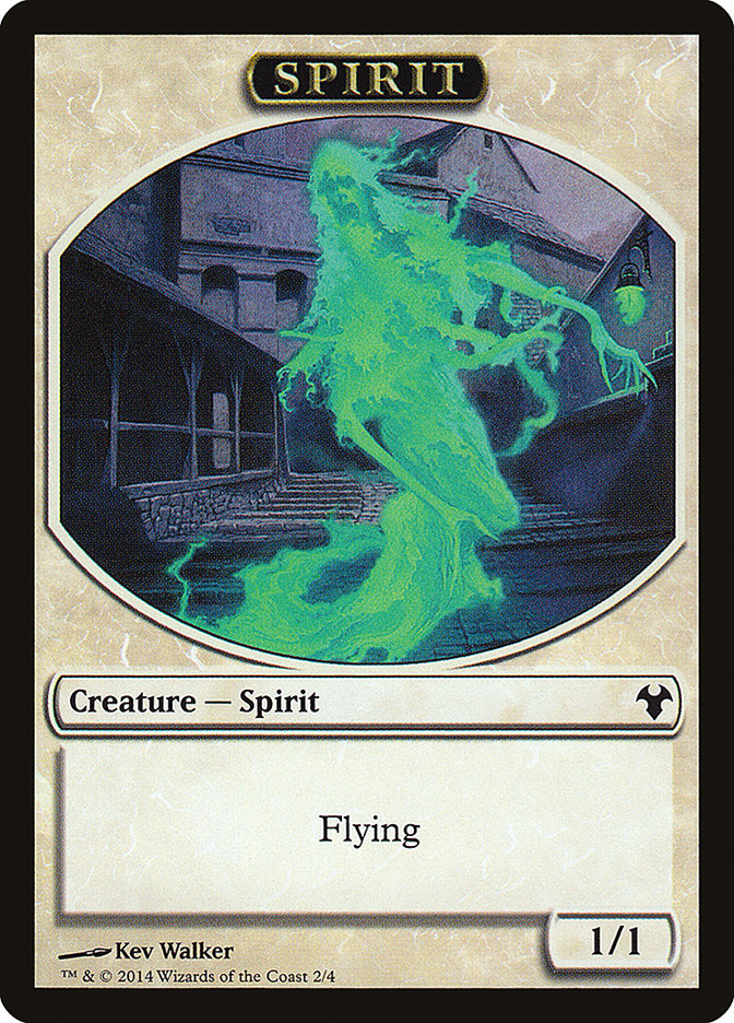 Mir // Espíritu Ficha de dos caras [Modern Event Deck 2014 Tokens]