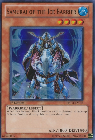Samouraï de la barrière de glace [HA03-FR019] Super Rare