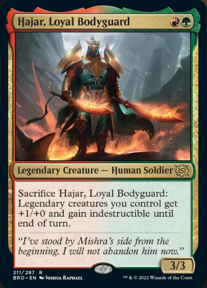 Hajar, Leal Guardaespaldas [La Guerra de los Hermanos]