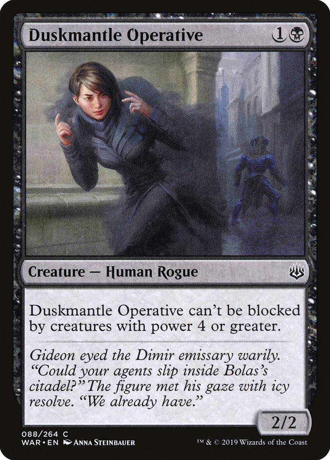 Opératrice de Mantelnoir [La guerre des Planeswalkers]
