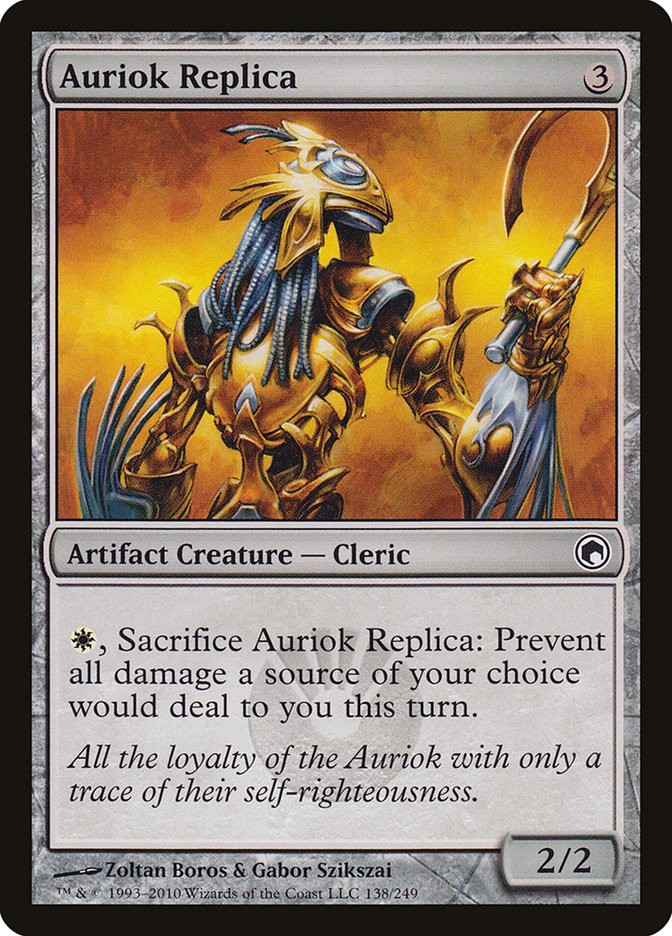 Réplique aurioke [Cicatrices de Mirrodin]