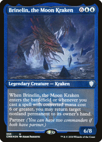 Brinelin, el kraken lunar (Grabado) [Commander Legends]