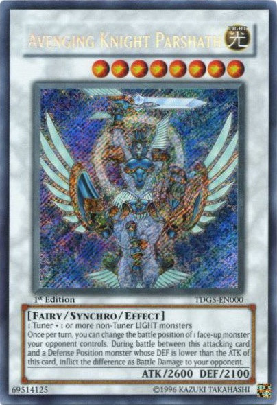 Chevalier Vengeur Parshath [TDGS-EN000] Secrète Rare