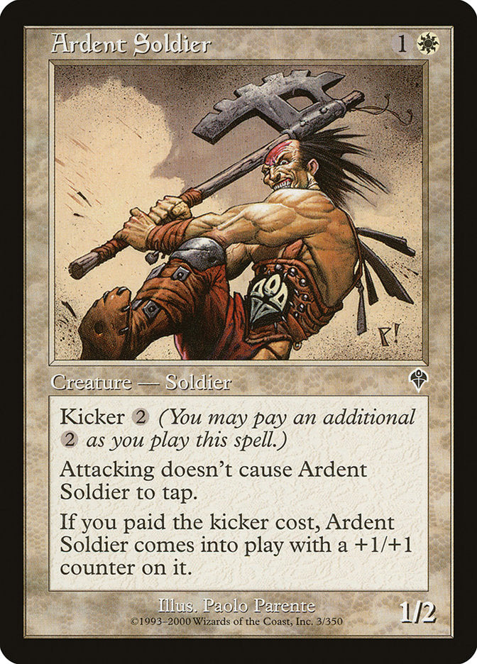 Soldat ardent [Invasion]