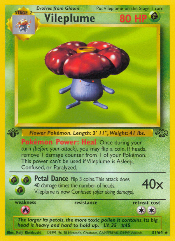 Vileplume (31/64) [Jungla 1ª Edición]