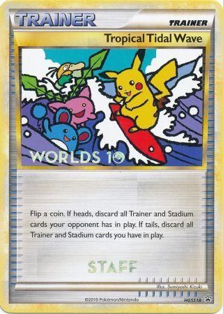 Vague Tropicale (HGSS18) (Staff) [HeartGold & SoulSilver : Promotions Étoile Noire]