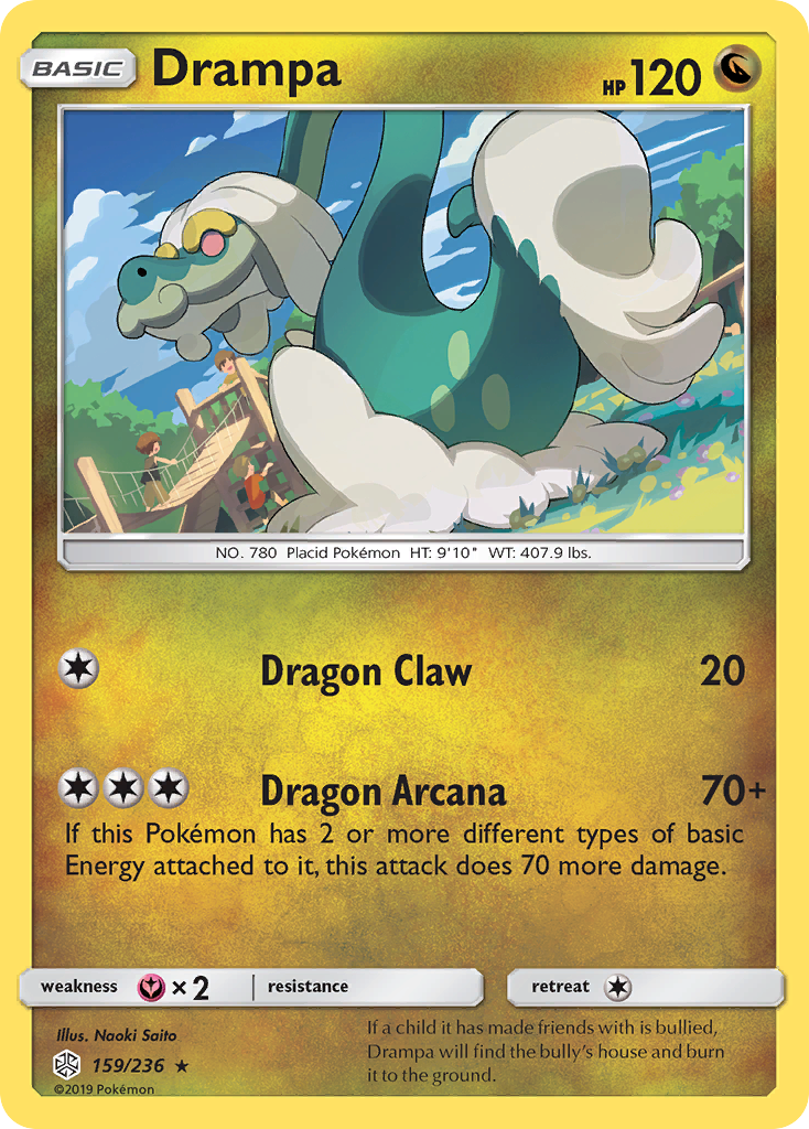 Drampa (159/236) [Soleil et Lune : Éclipse Cosmique]